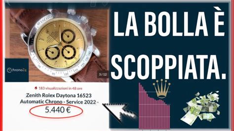 il mercato dei rolex sta frenando forumfree|Declino vertiginoso: il mercato Rolex precipita .